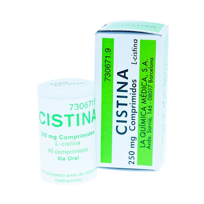Cistina Quimica Medica 250 Mg 40 Comprimi