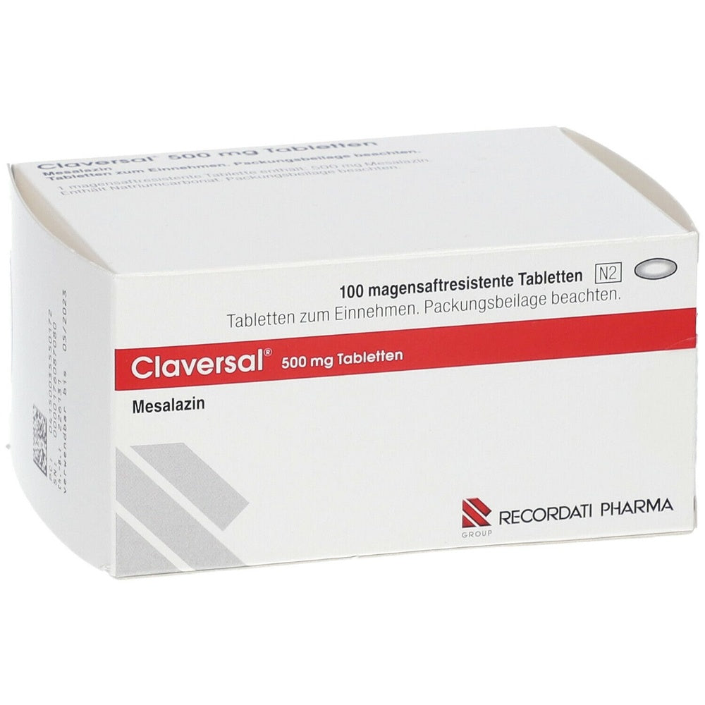 Claversal 500 Mg 100 Comprimidos