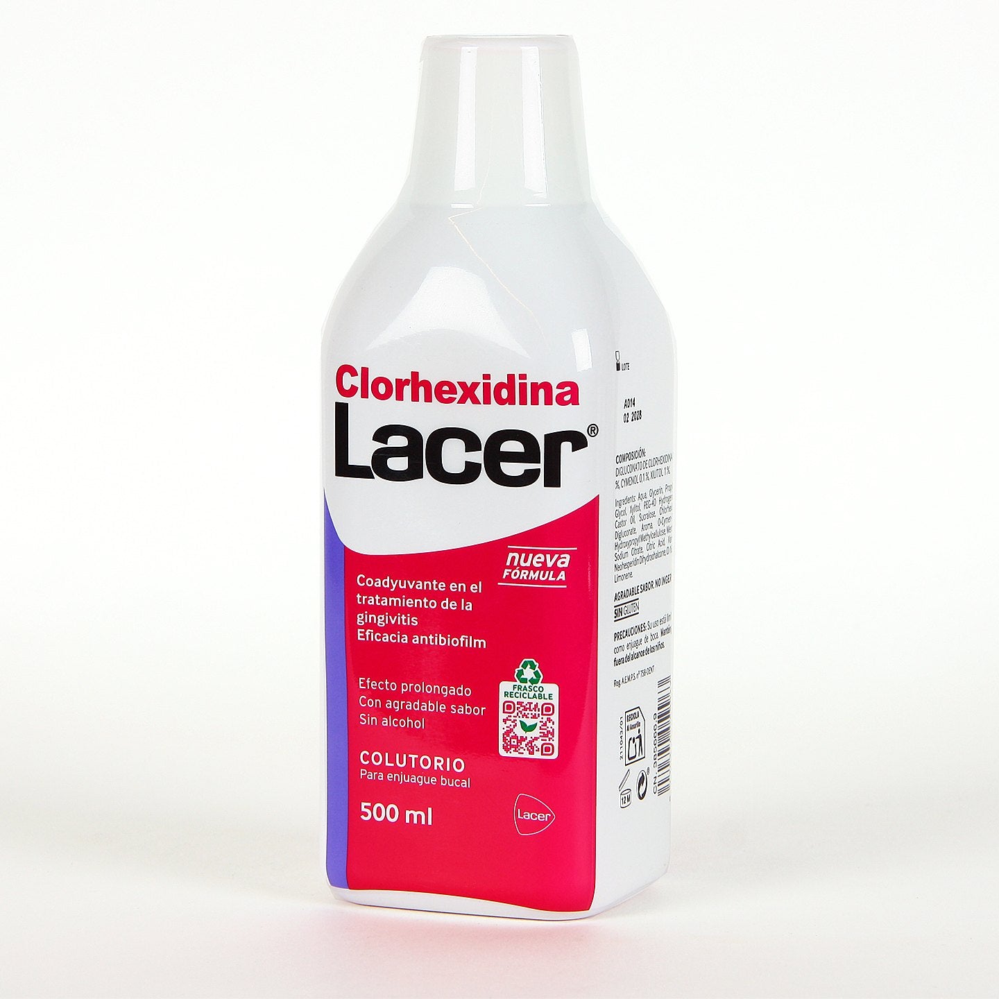 Lacer Colutorio Clorhexidina 500 Ml