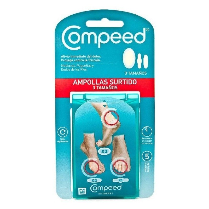 Compeed Ampollas Hidrocoloide Surtido 5 U