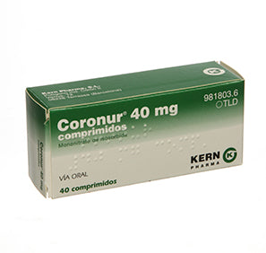 Coronur 40 Mg 40 Comprimidos