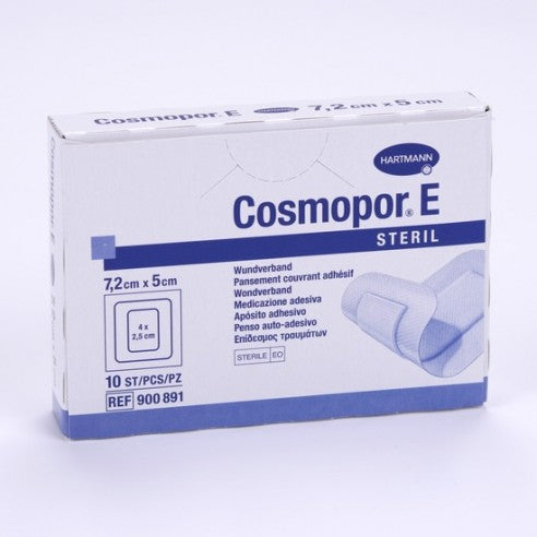 Aposito Esteril Cosmopor E 7,2X5Cm 10 U