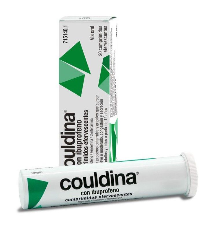 Couldina Con Ibuprofeno 400/2/7.5 Mg 20 C