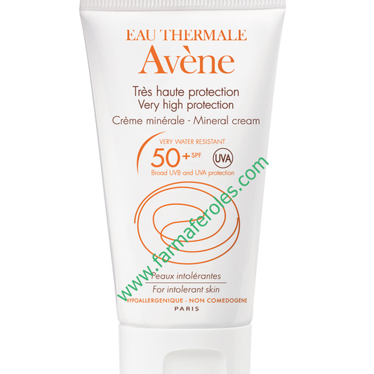 Avène SPF 50+ Crema Pantalla Fisica 50 ml
