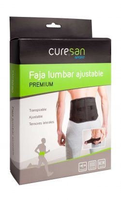 Faja Lumbar Ajustable Curesan Premium Tal