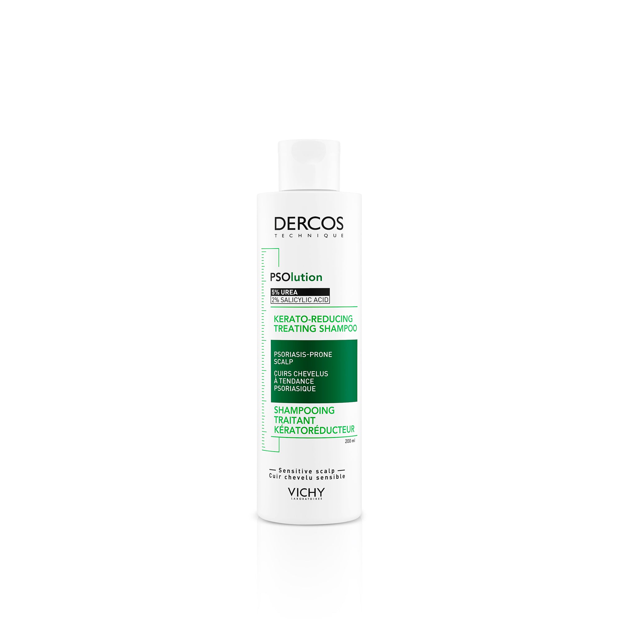 Vichy Dercos Psolution Champú Keratorreductor · 200 ml