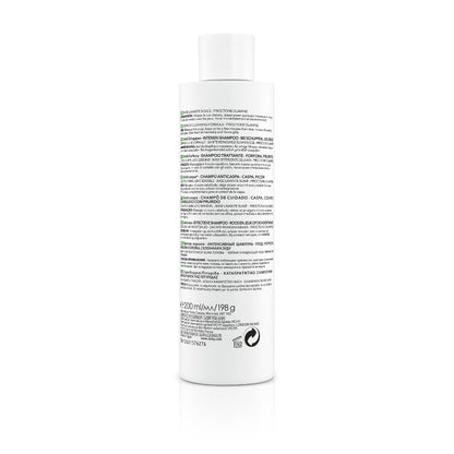 Botella de Vichy Dercos Champú Anticaspa para Cuero Cabelludo Sensible de 200 ml
