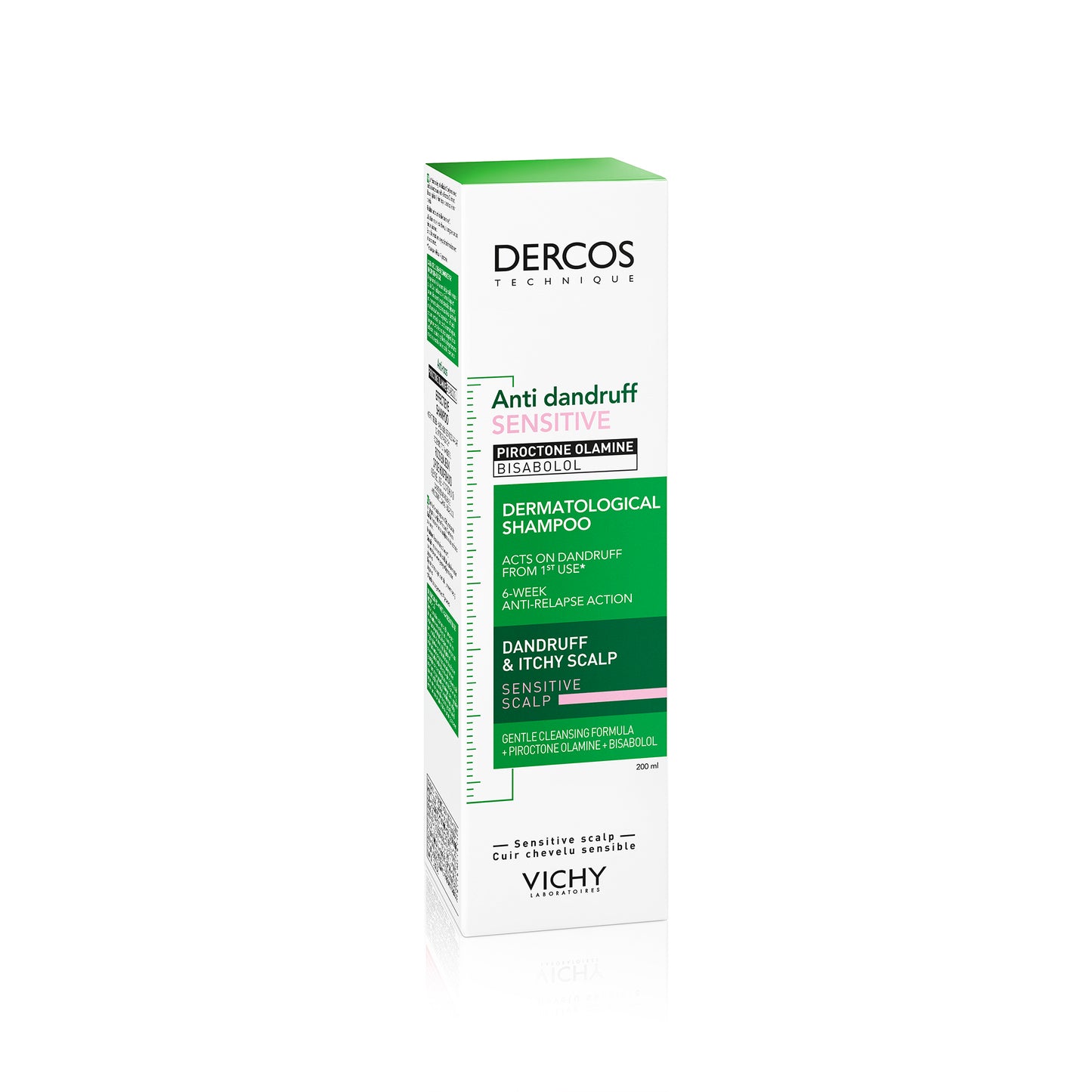 Vichy Dercos Champú Anticaspa Cuero Cabelludo Sensible · 200 ml