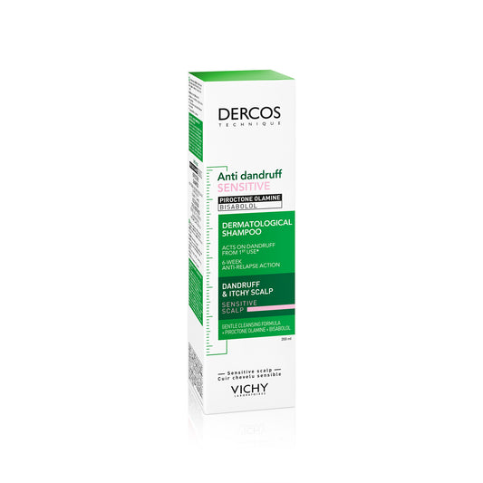 Vichy Dercos Champú Anticaspa Cuero Cabelludo Sensible · 200 ml