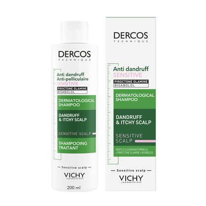 Vichy Dercos Champú Anticaspa Cuero Cabelludo Sensible · 200 ml