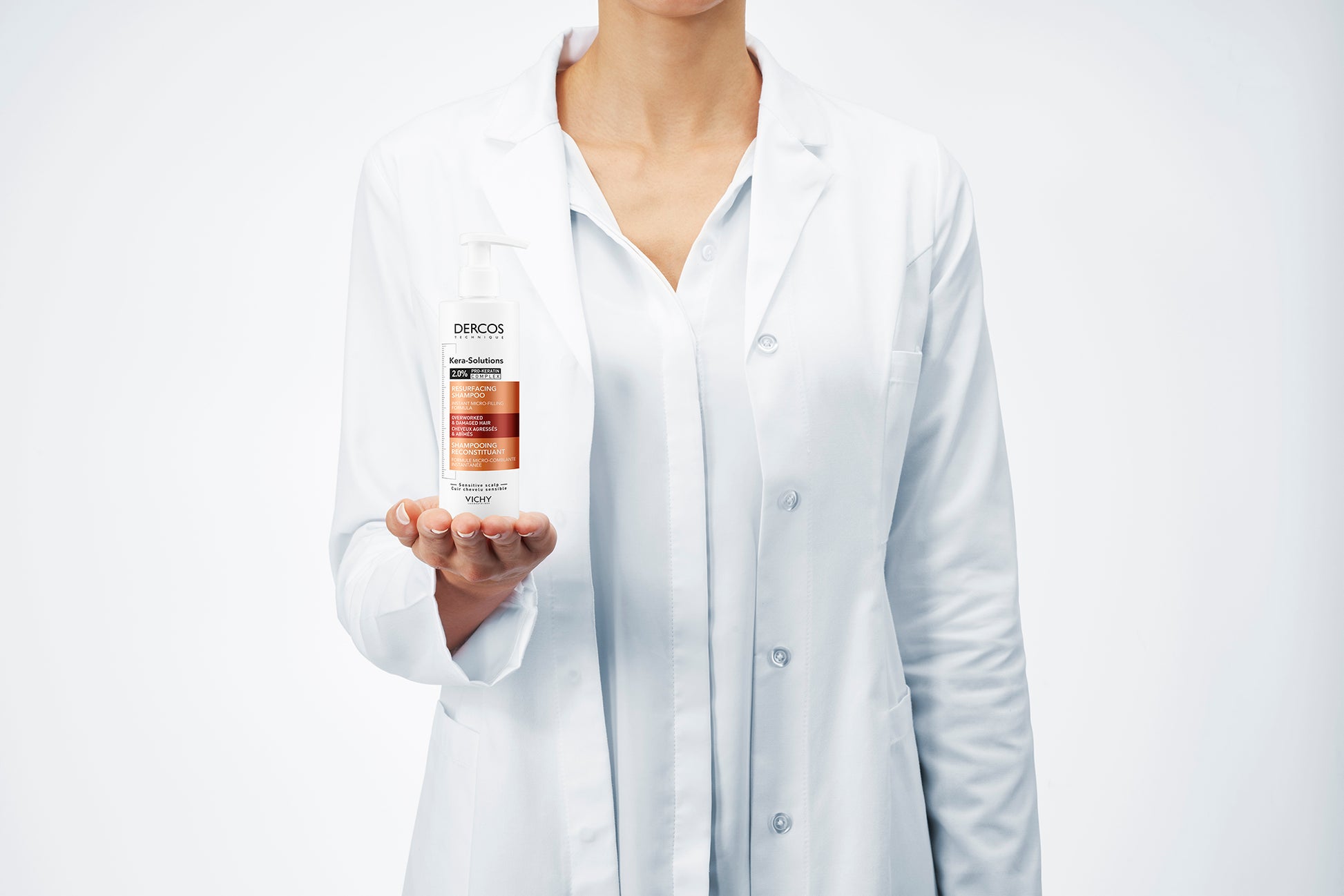 Vichy Dercos Kera-Solutions Champú Reconstituyente · 250 ml