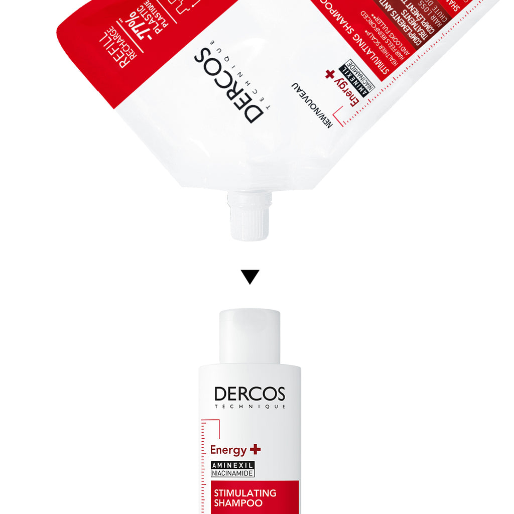 Vichy Dercos Energy+ Champú Estimulante · Pack + Recarga