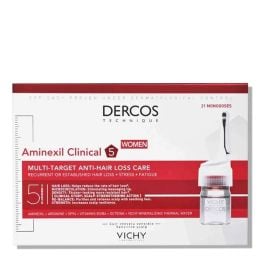 Vichy Dercos Aminexil Clinical 5 Mujer · 21 monodosis