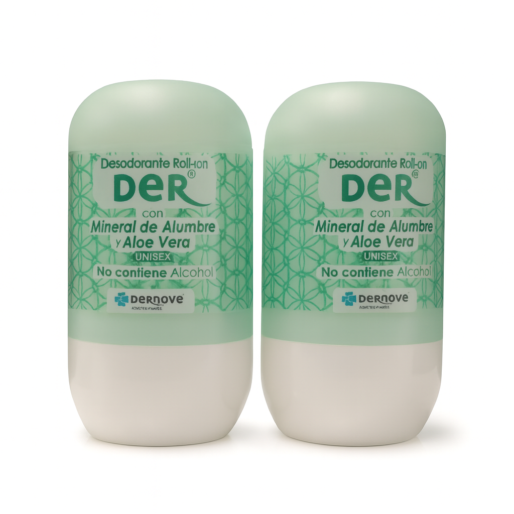 Dernove Desodorante Roll On Alumbre 75 M