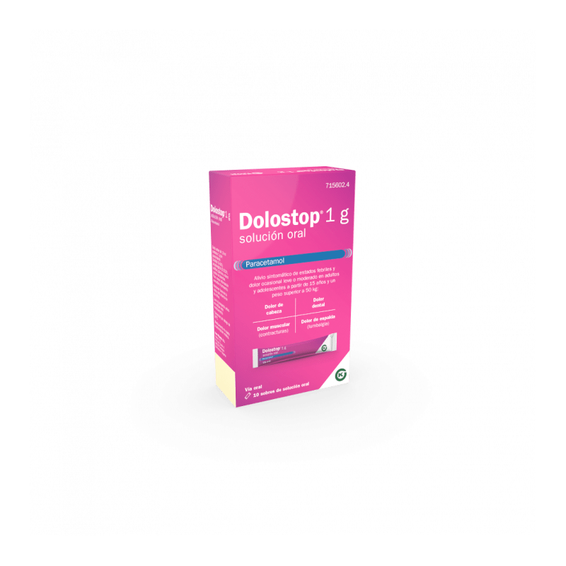 Dolostop 1 G 10 Sobres Solucion Oral 10 M