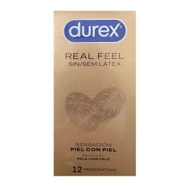 Durex Real Feel Preservativo Sin Latex 12