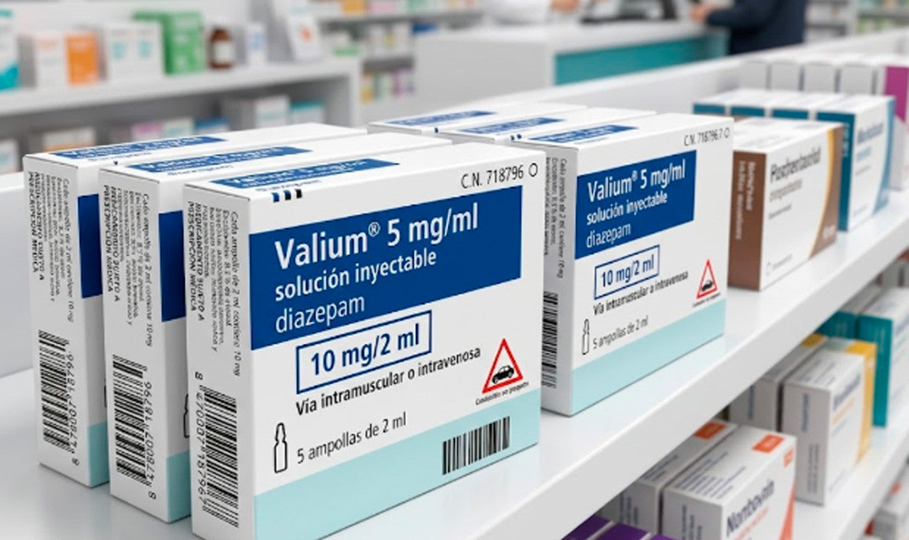Valium 10 Mg 5 Ampollas Solucion Inyectab