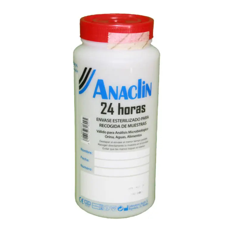 Envase Recogida Orina 24 Horas Anaclin 18