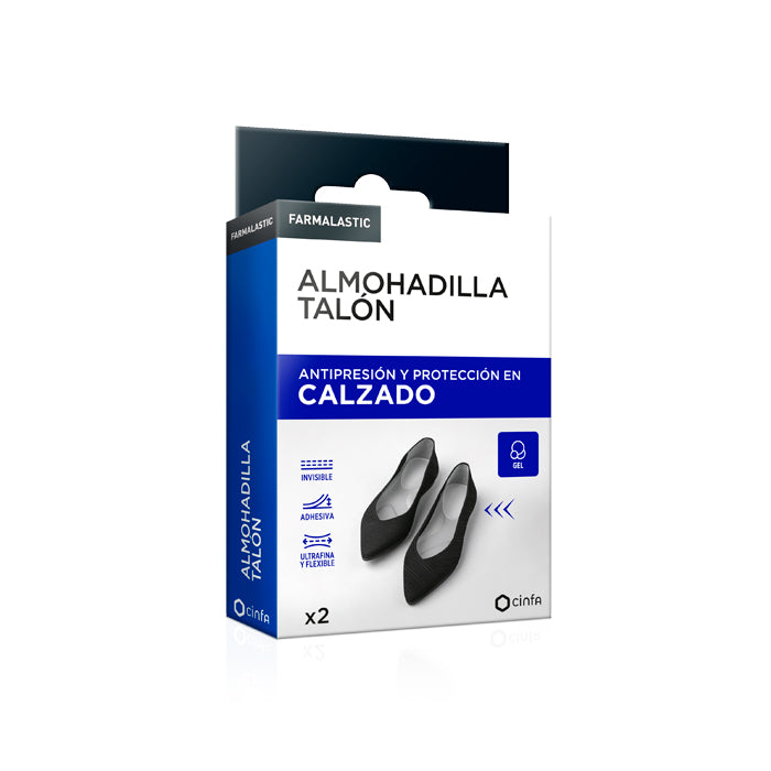 Almohadilla Talon Farmalastic 2 Unidades