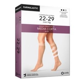 Media Corta (A-D) Comp Normal Beige T- Re