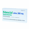 Febrectal 300 Mg 6 Supos Infantil