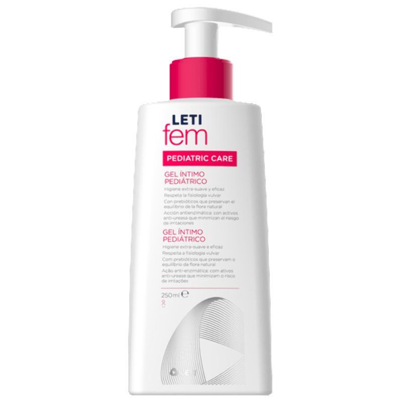 Botella de Fem-Intim Higiene Íntima 250 ml, producto de higiene femenina de FlyFarma.