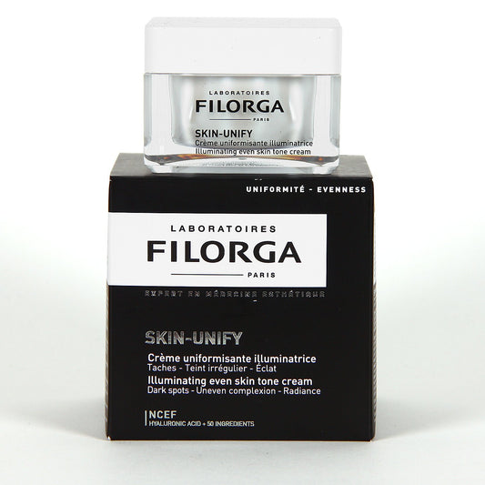 FILORGA SKIN UNIFY CREMA ILUMINADORA Y UNIFORME NEGRA 50 ML.