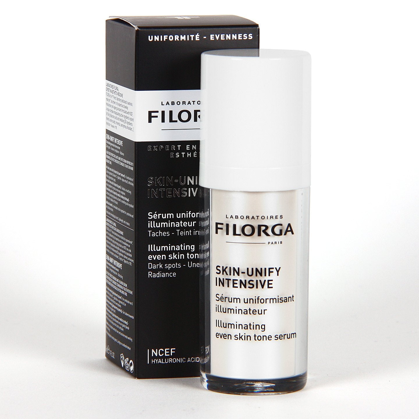 FILORGA SKIN INIFY INTENSIVE 30 ML. SERUM INIFICANTE ILUMINADOR 30 ML. NEGRA