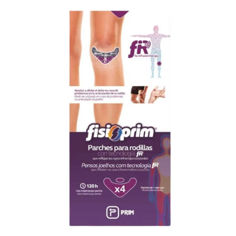 Fisioprim Parche Rodilla 4 Parches