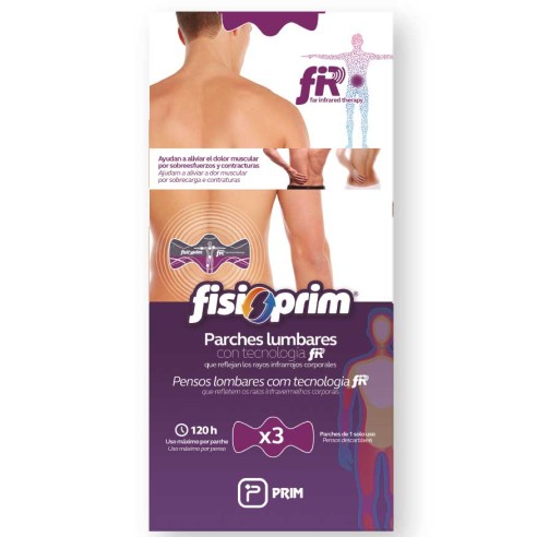 Fisioprim Parches Lumbares 3 Parches