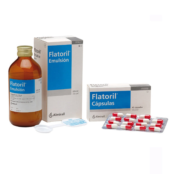 Flatoril 0.5/200 Mg 45 Capsulas