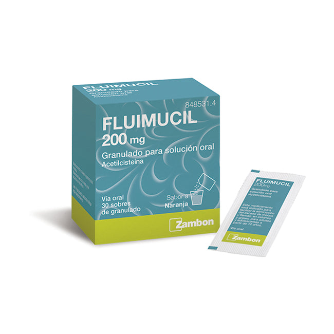 Flumil 200 Mg 30 Sobres