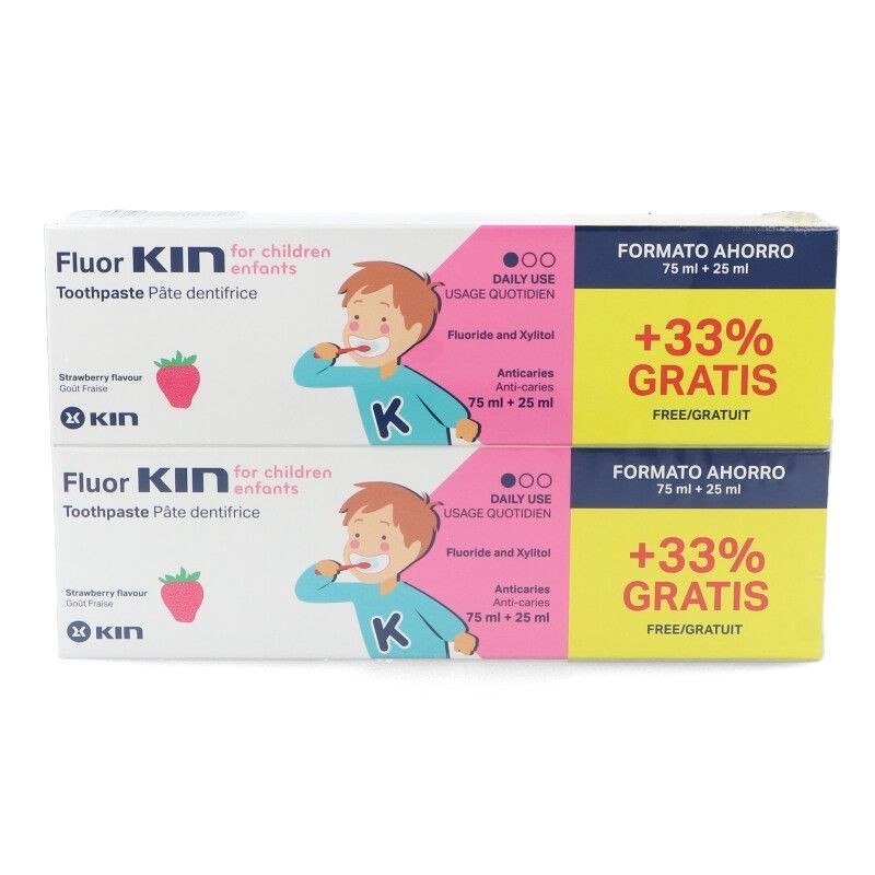 Fluor Kin Pasta Dentifrica Infantil Dosif