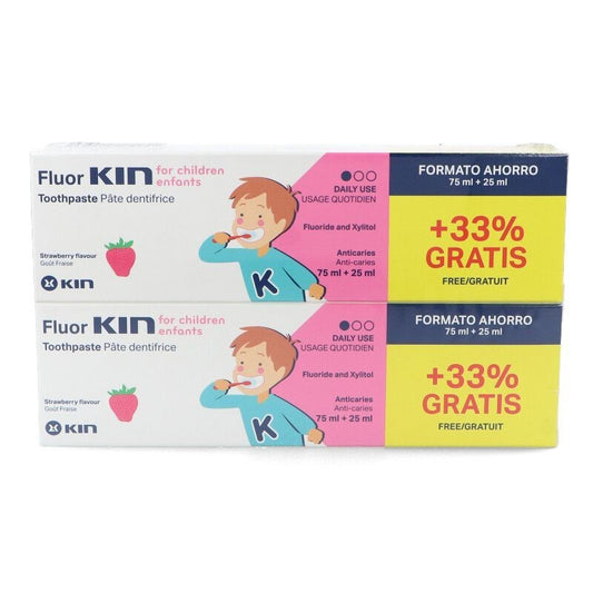 Fluor Kin Pasta Dentifrica Infantil Dosif