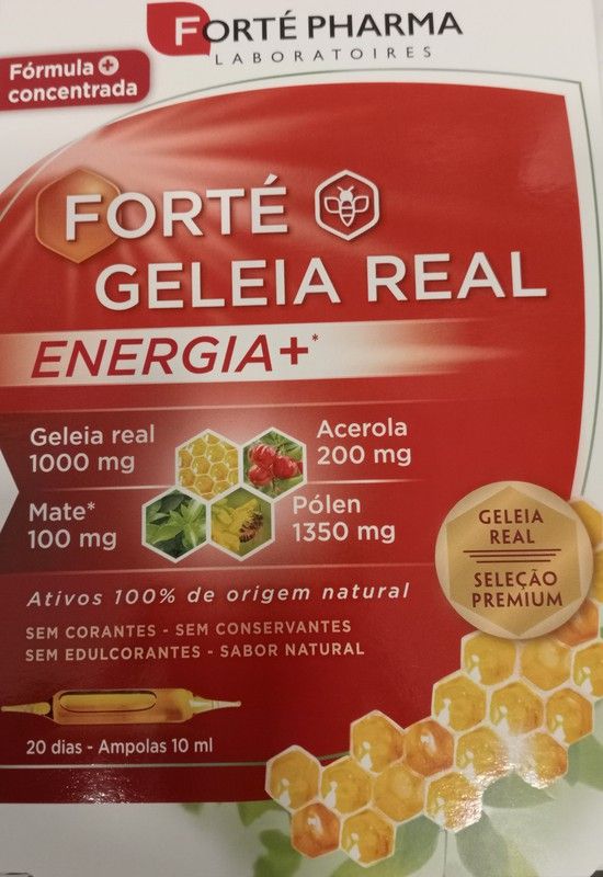 Forte Jalea Real Energia+ 20 Ampollas 10