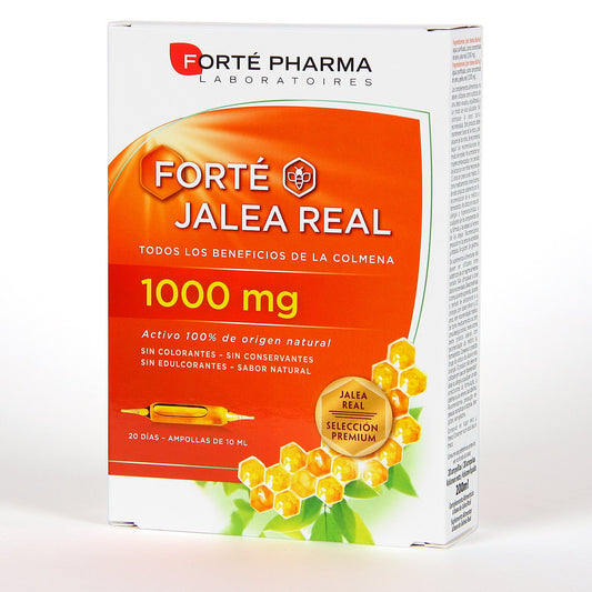 Forte Jalea Real 1000 Mg 20 Ampollas 10
