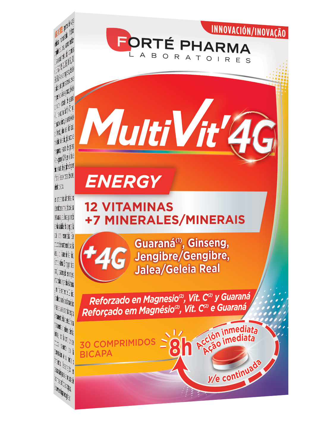 Multivit 4G Energia 30 Compr. Bicapa