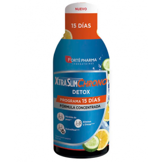 Xtraslim Chrono Detox 450ml, suplemento para la depuración y energía de FlyFarma.