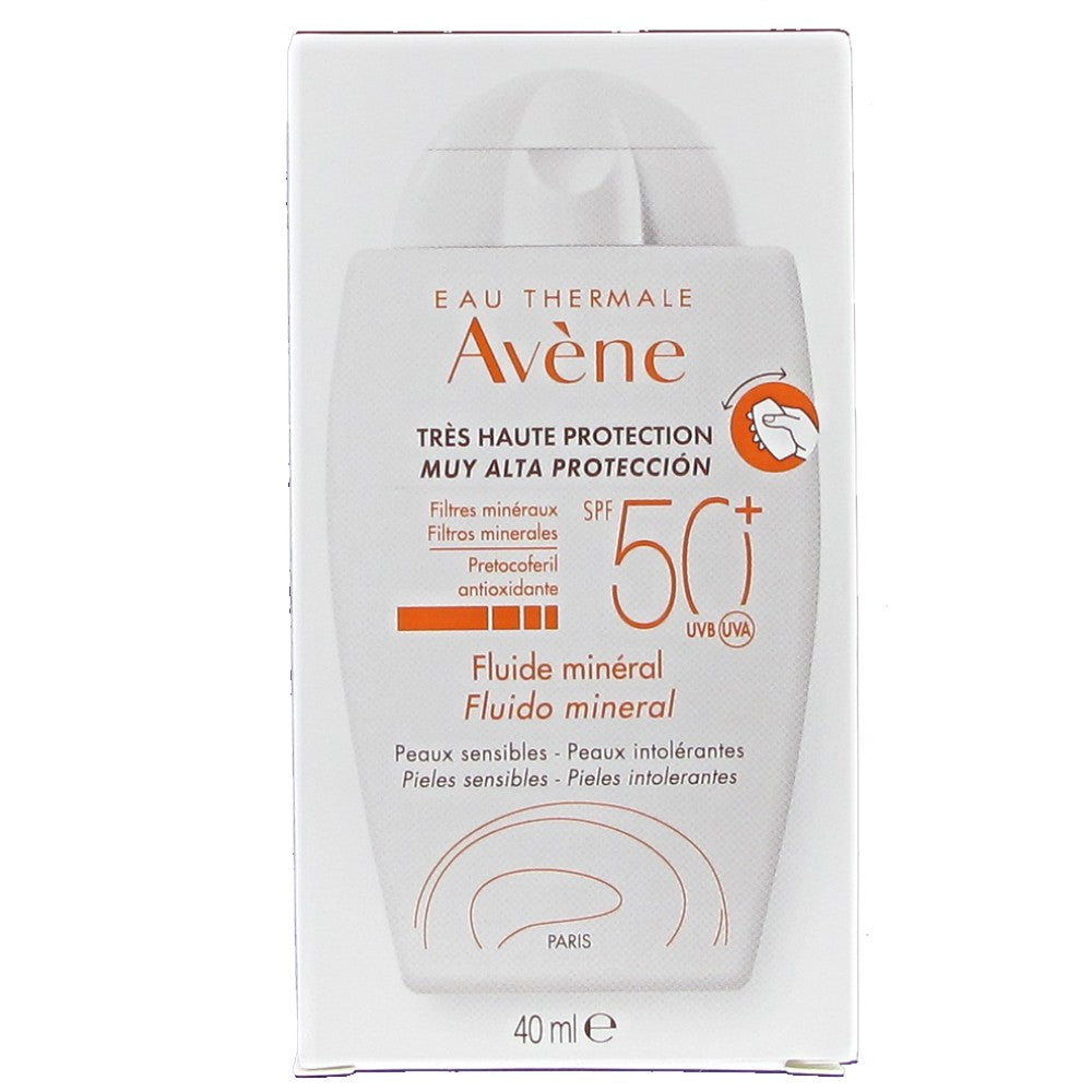 Avène Fluido Mineral SPF 50+ 1 Envase 40 ml