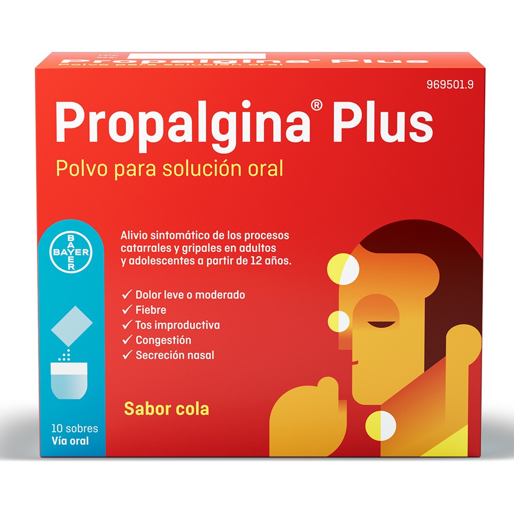 Propalgina Plus 10 Sobres