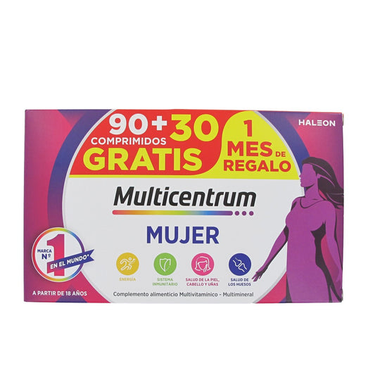 Multicentrum Mujer 90 + 30 Comprimidos P