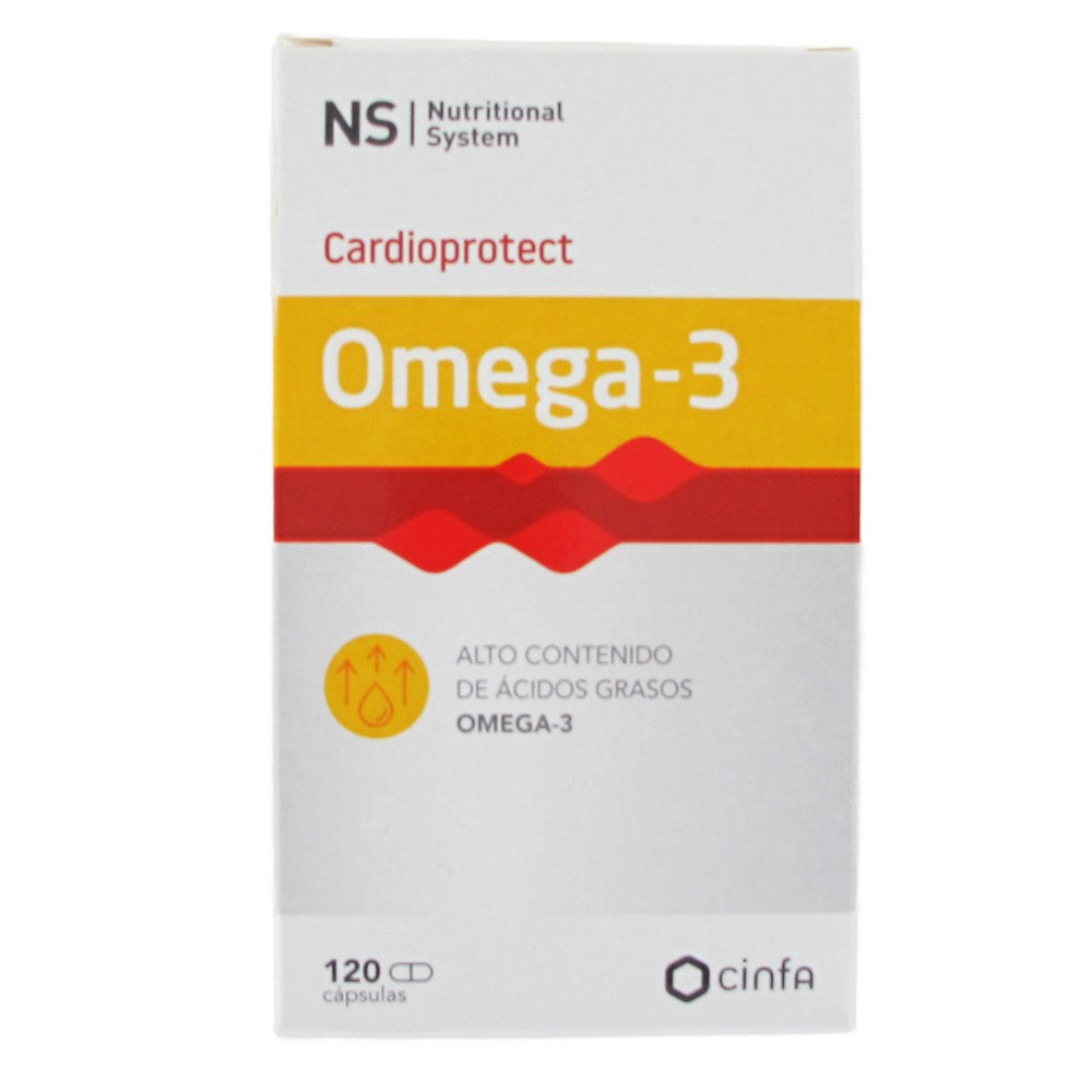 Ns Cardioprotect Omega-3 120 Capsulas