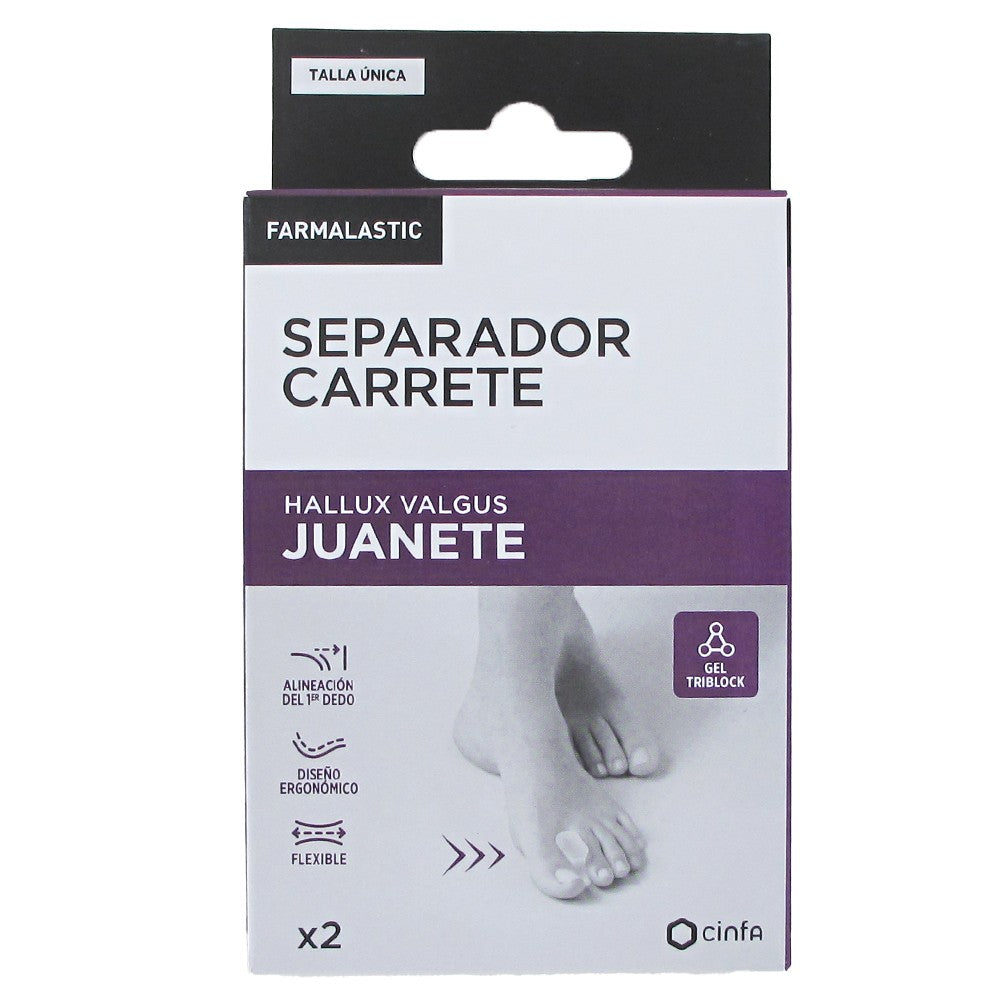 Separador Carrete Farmalastic 2 Unidades