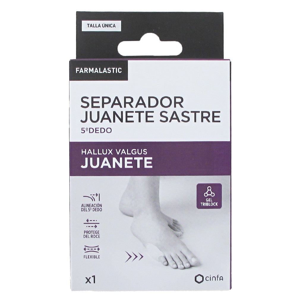 Separador Juanete Sastre 5º Dedo Farmalas