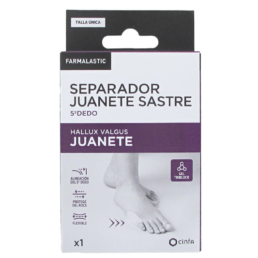 Separador Juanete Sastre 5º Dedo Farmalas