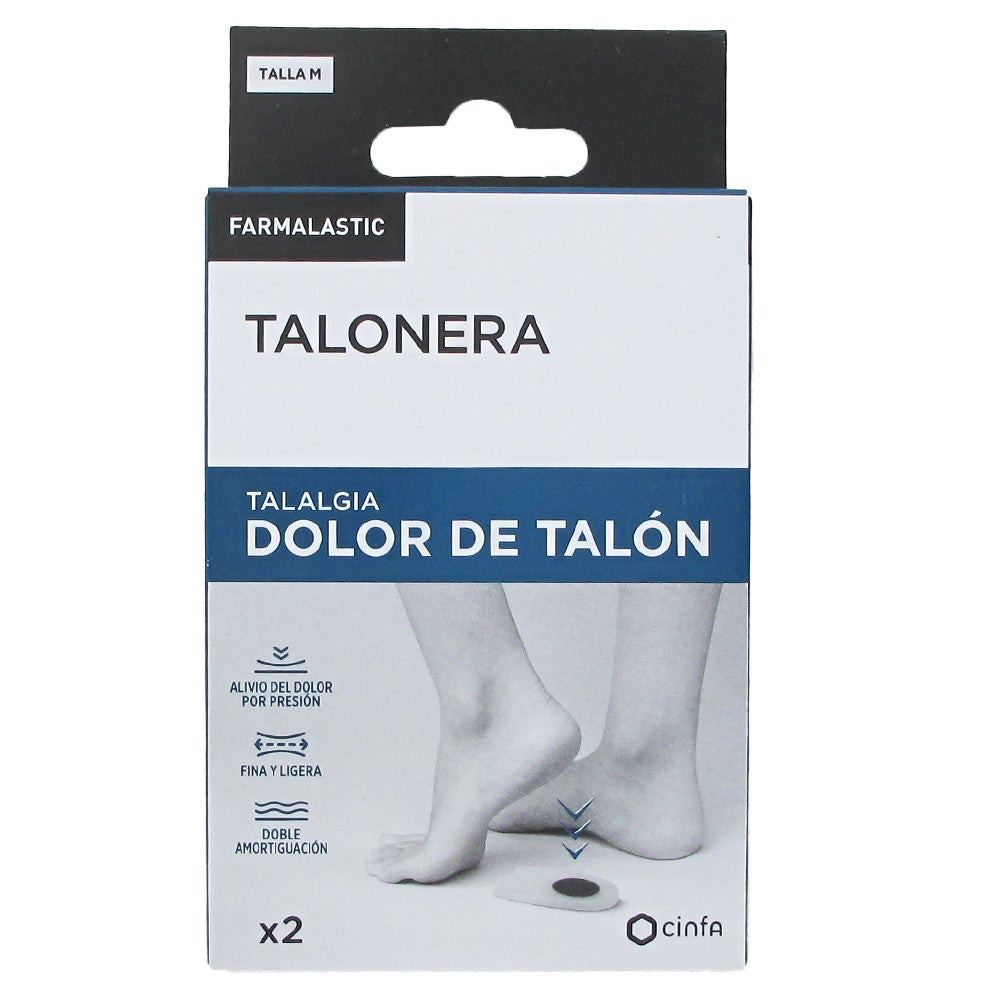Talonera Farmalastic 2 Unidades Talla Med