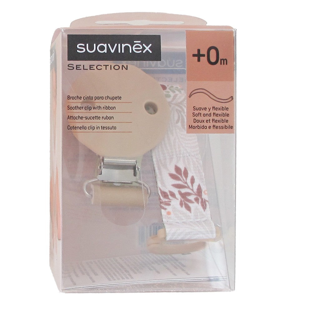 Broche Con Cinta Suavinex Selection Poetr