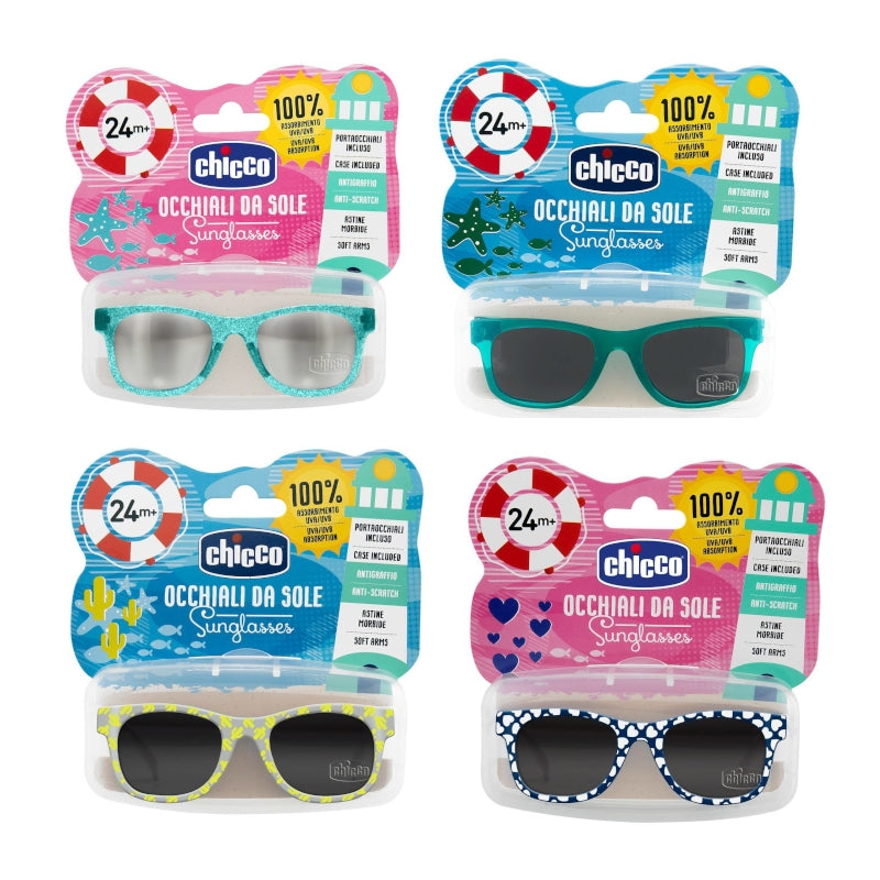 Gafas de sol Chicco Sunglasses para bebé, protegiendo sus ojos de los rayos UV.