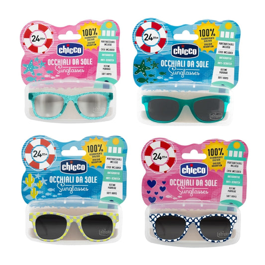 Gafas de sol Chicco Sunglasses para bebé, protegiendo sus ojos de los rayos UV.