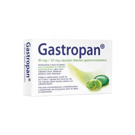 Gastropan 90 Mg/50 Mg 14 Capsulas Blandas